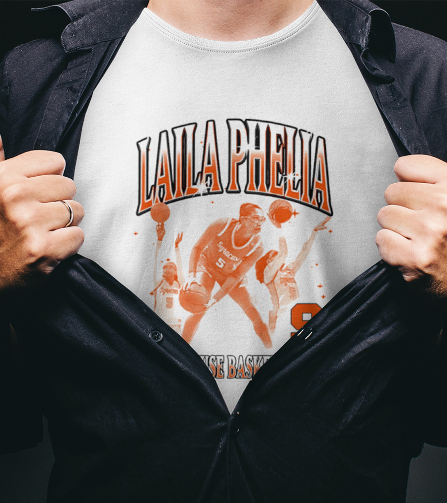 Laila Phelia Syracuse Basketball Orange S T-Shirt