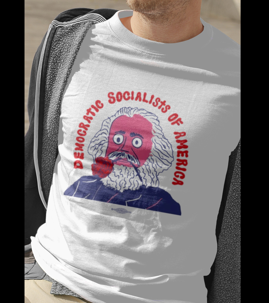 Democratic Socialists Of America Marx Rose T-Shirt