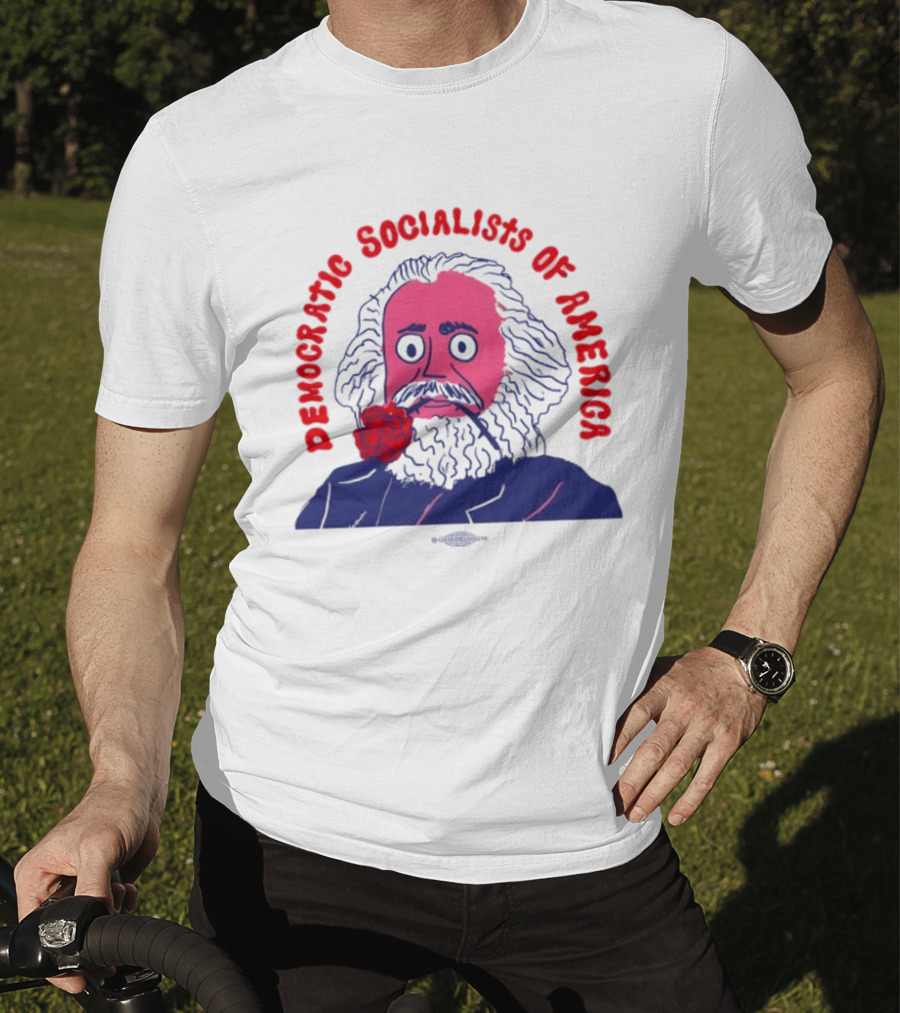 Democratic Socialists Of America Marx Rose T-Shirt