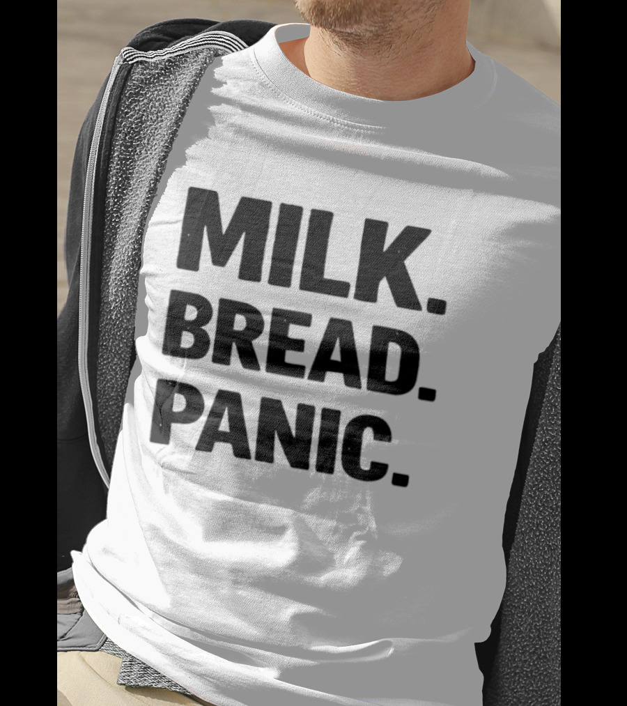 Milk Bread Panic Snow T-Shirt