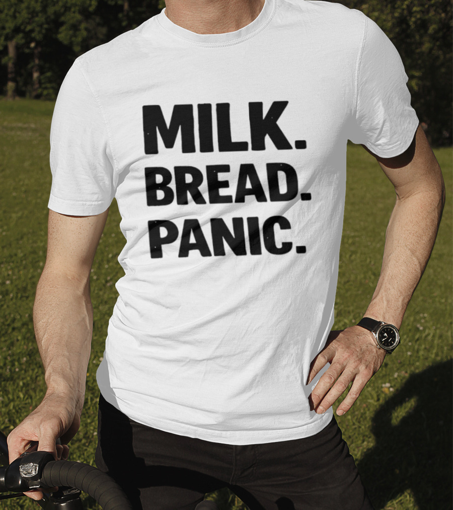 Milk Bread Panic Snow T-Shirt