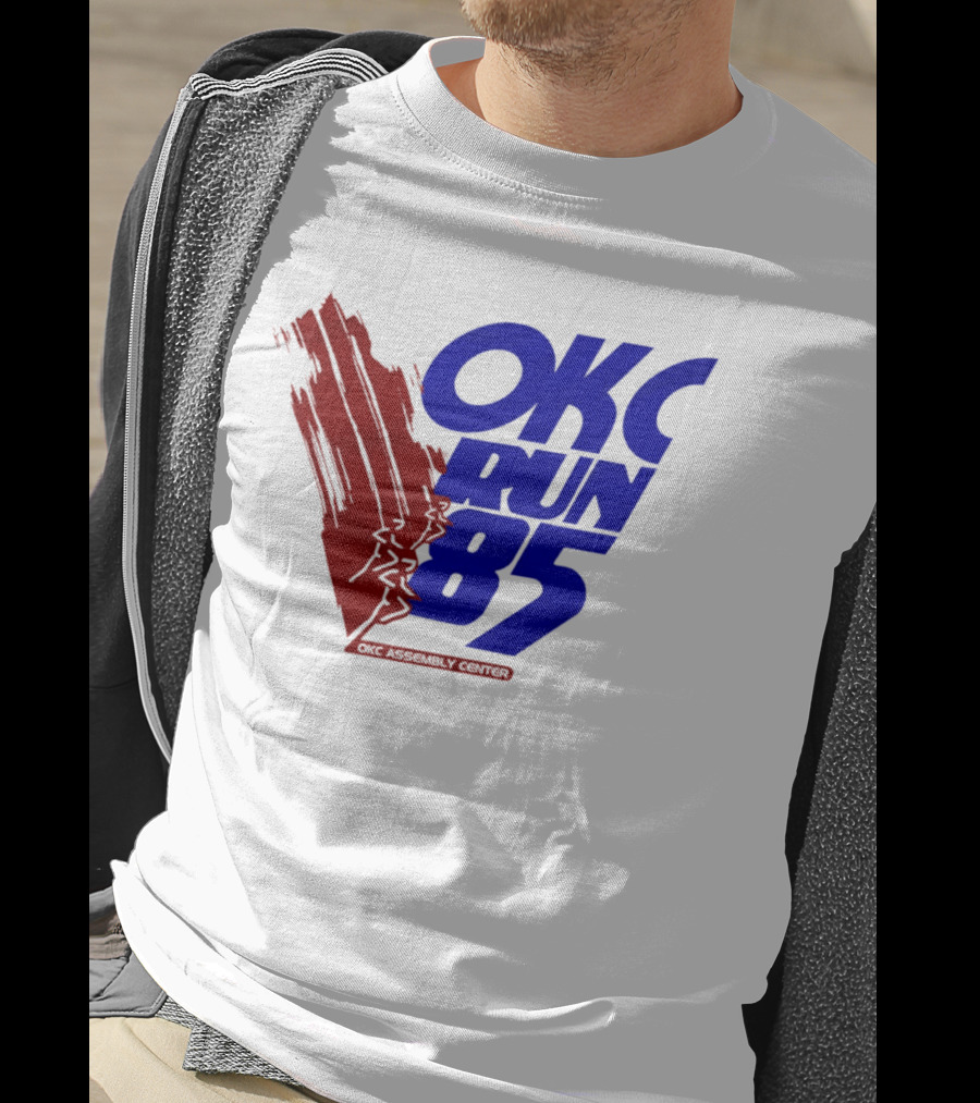 OKC Run 85 OKC Assembly Center Racing Event T-Shirt