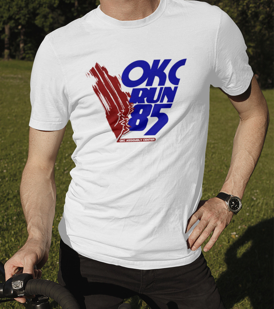 OKC Run 85 OKC Assembly Center Racing Event T-Shirt