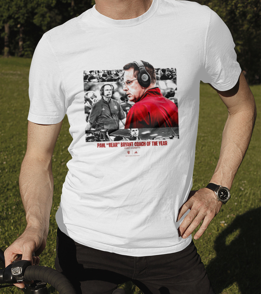 Paul Bear Bryant Coach Of The Year 2026 Football Legacy T-Shirt