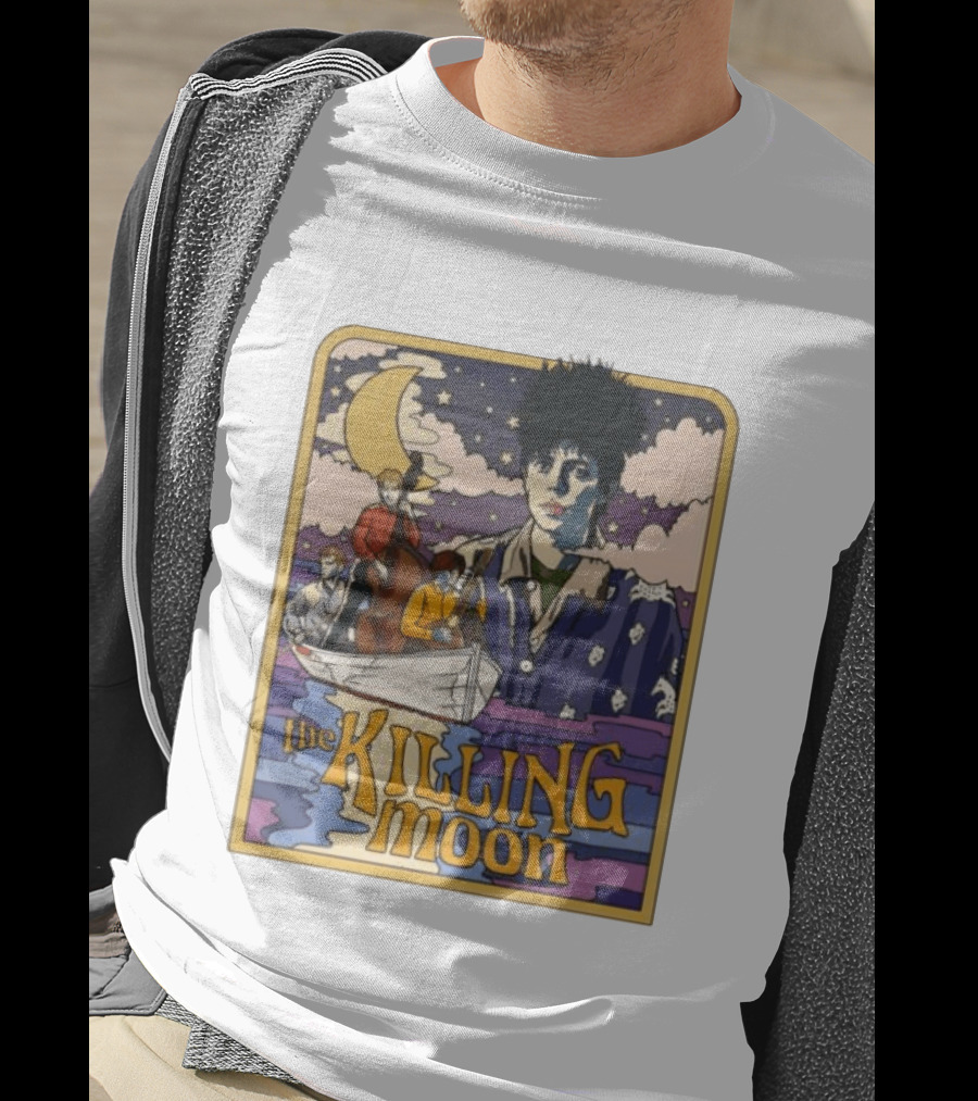 The Killing Moon 42nd Anniversary Retro Band Art Lunar T-Shirt