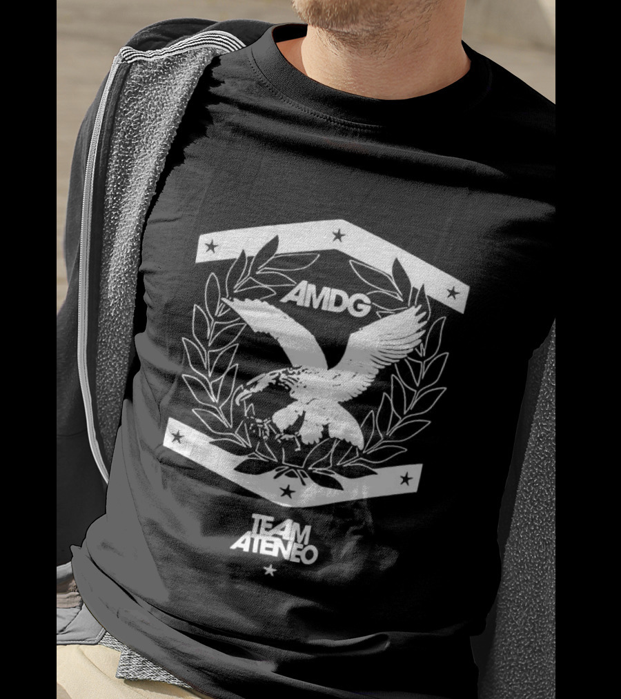 ARDG Team Ateneo Eagle Emblem With Laurel Wreath T-Shirt