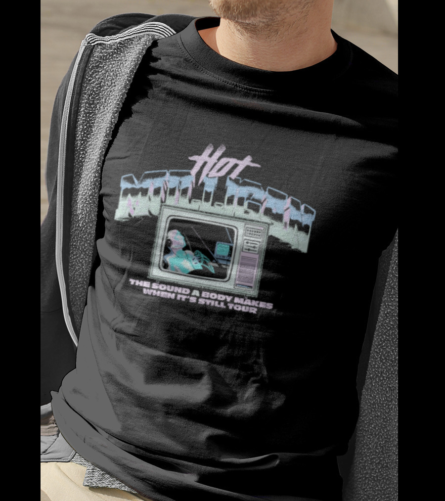 Hot Mulligan The Sound A Body Makes When It's Still Tour Vintage Television T-Shirt