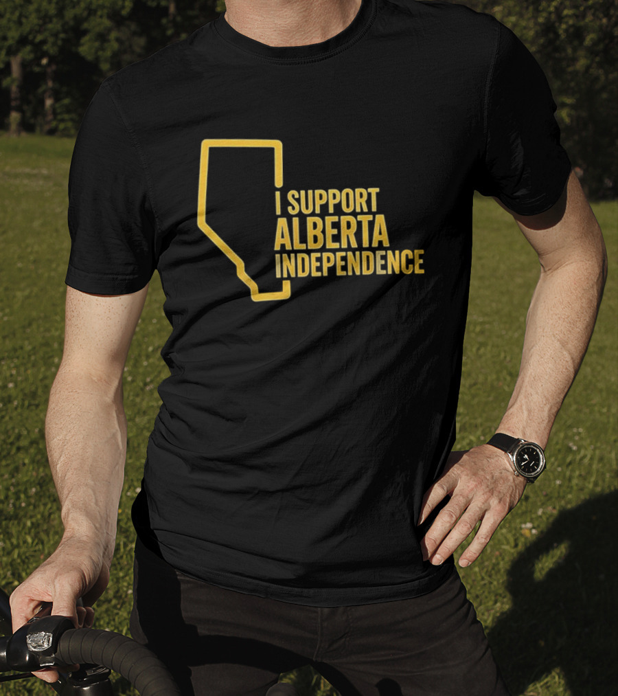 I Support Alberta Independence Map T-Shirt