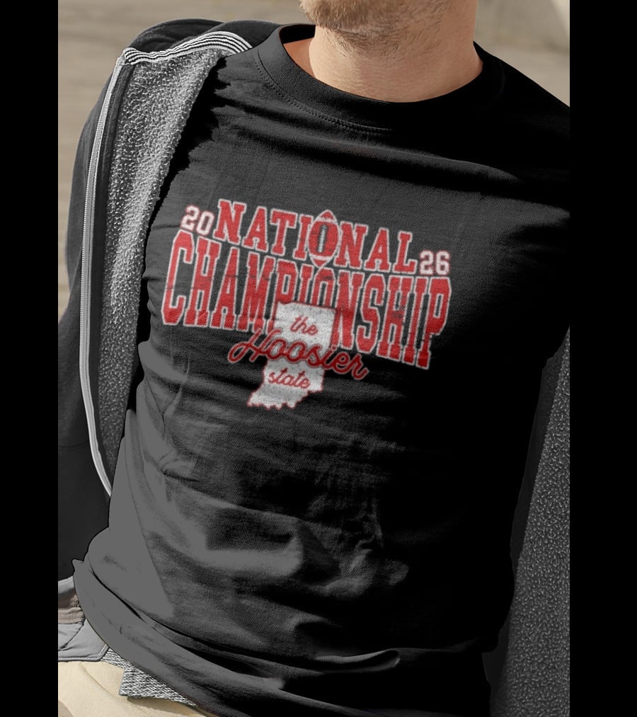 Indiana 2026 National Championship Hoosier State T-Shirt
