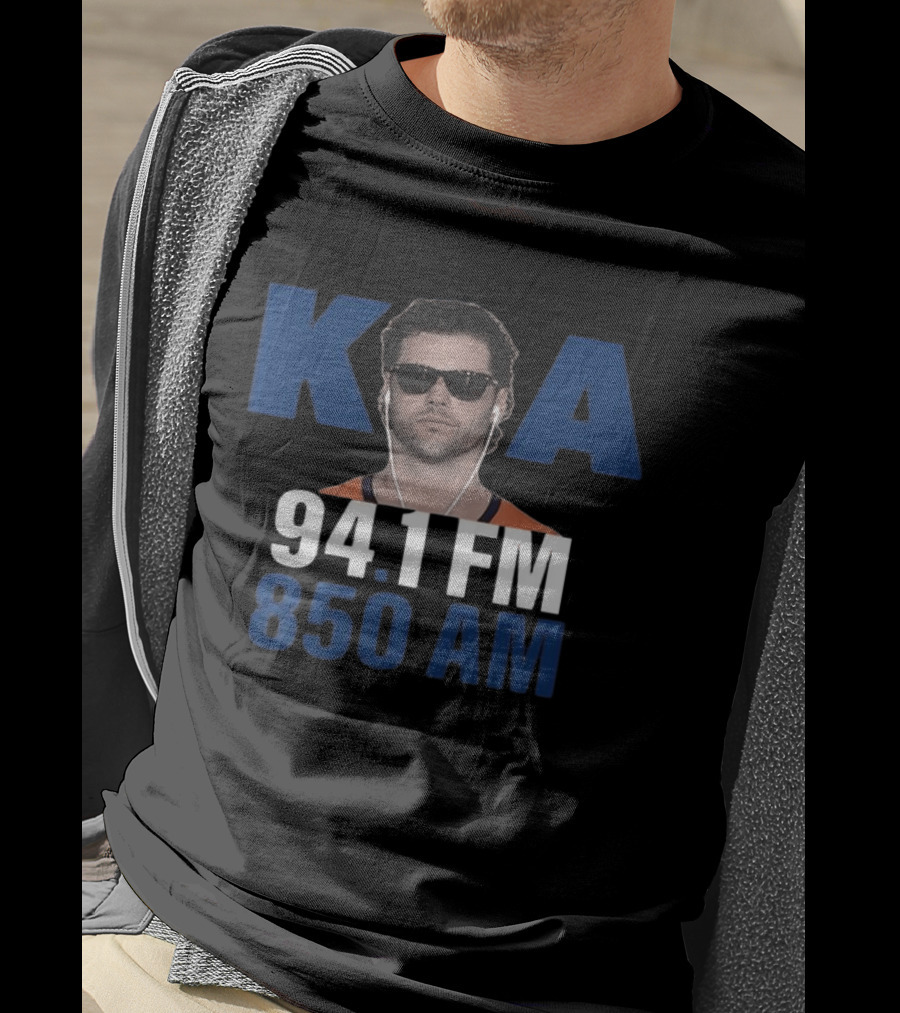 Jarrett Stidham KOA 94.1 FM 850 AM Denver Broncos T-Shirt