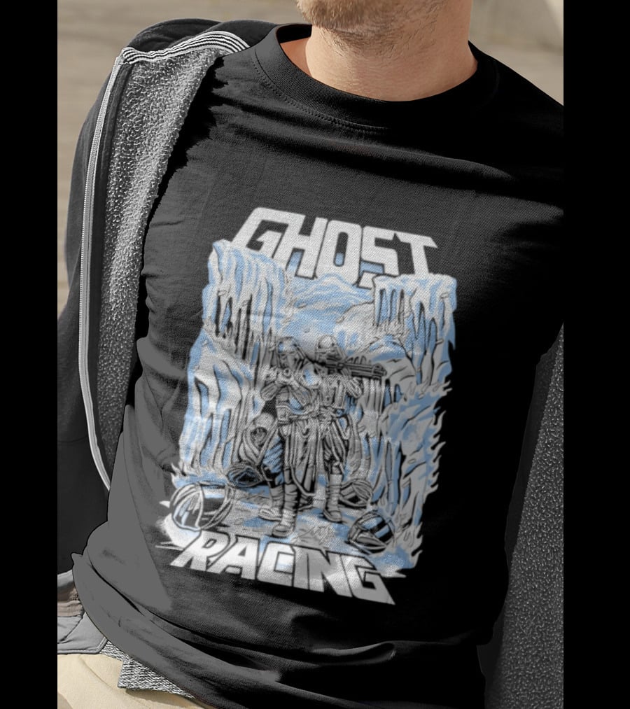 Ghost Racing Snowtrooper Frozen Specter Adventure T-Shirt