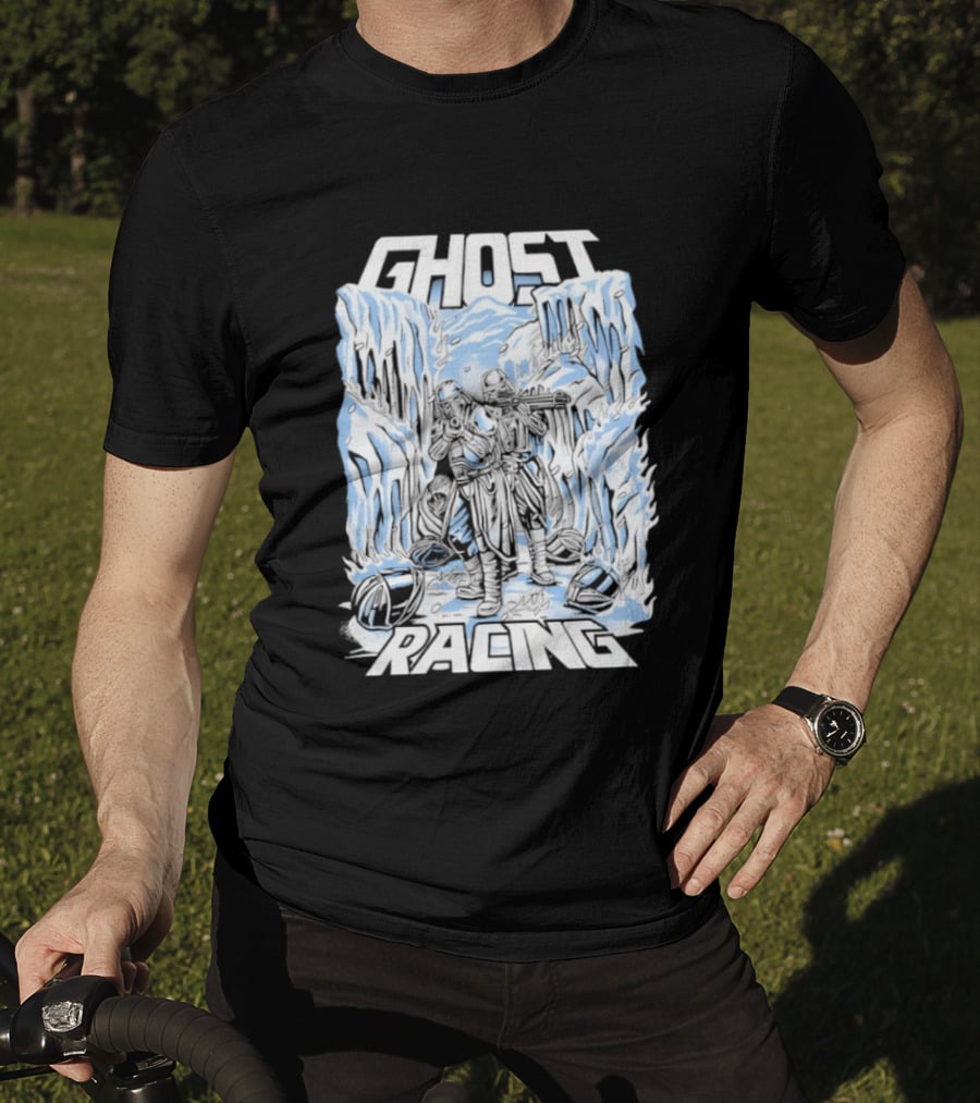 Ghost Racing Snowtrooper Frozen Specter Adventure T-Shirt