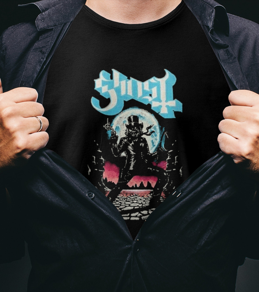 Ghost Skeletour 2026 Cowboy Papa Tour Dates Western T-Shirt