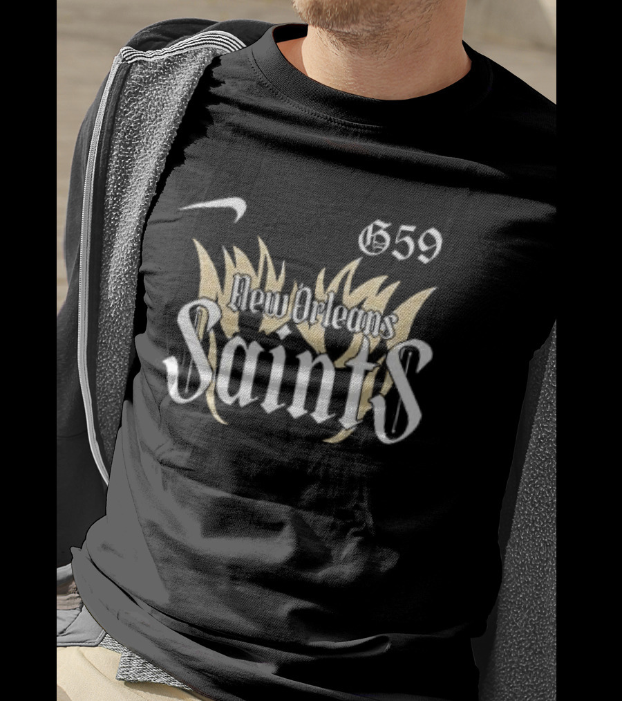 New Orleans Saints G59 $uicideboy$ Skull T-Shirt