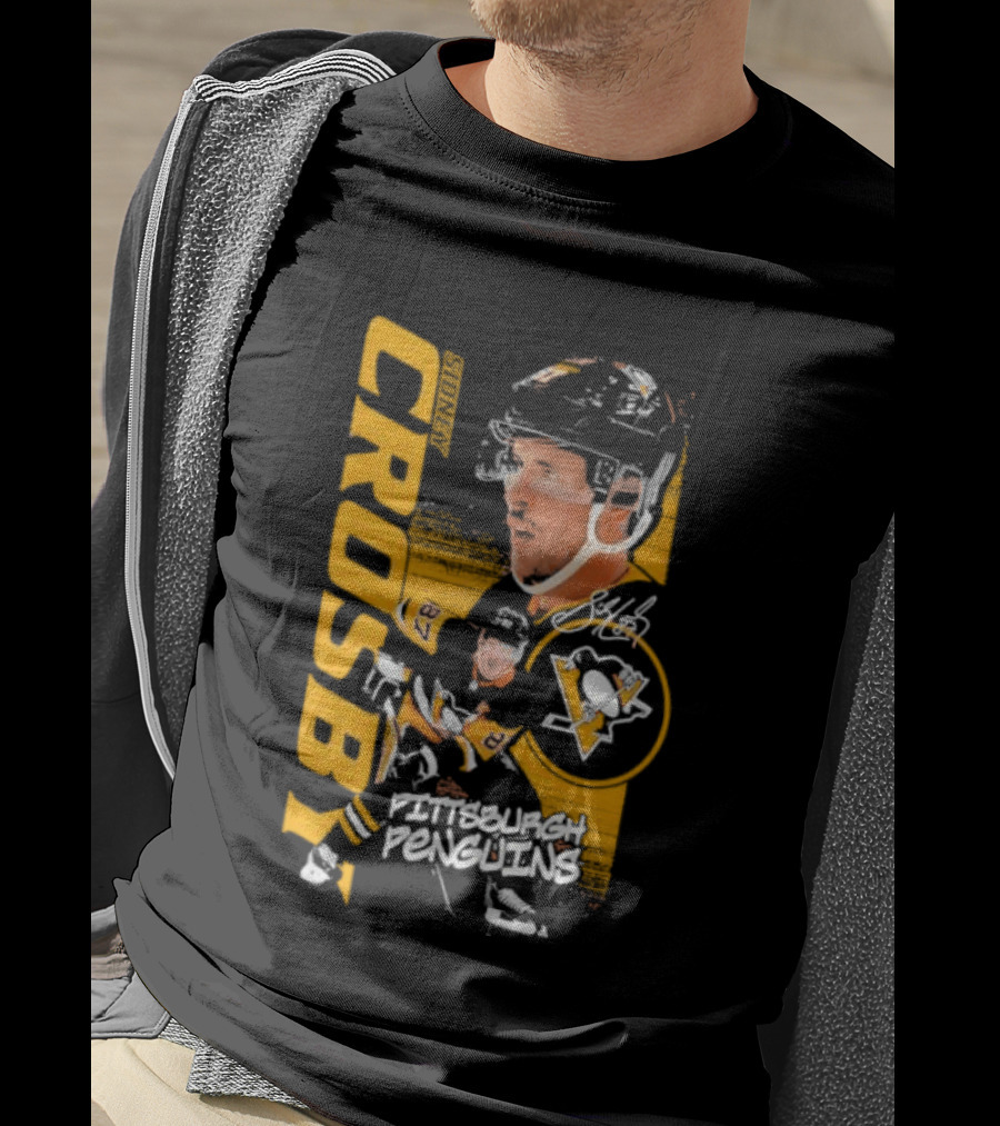 Pittsburgh Penguins Crosby Playmaker Hockey Legend T-Shirt