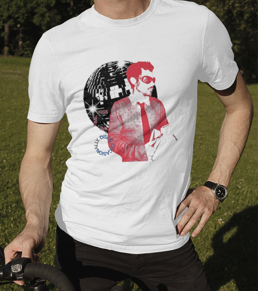 Harry Kiss All The Time Funky Disco Vibes T-Shirt