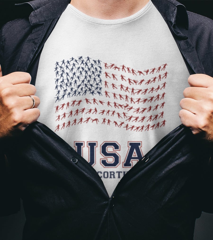 USA Winter Olympics Milano Cortina 2026 Team Spirit T-Shirt