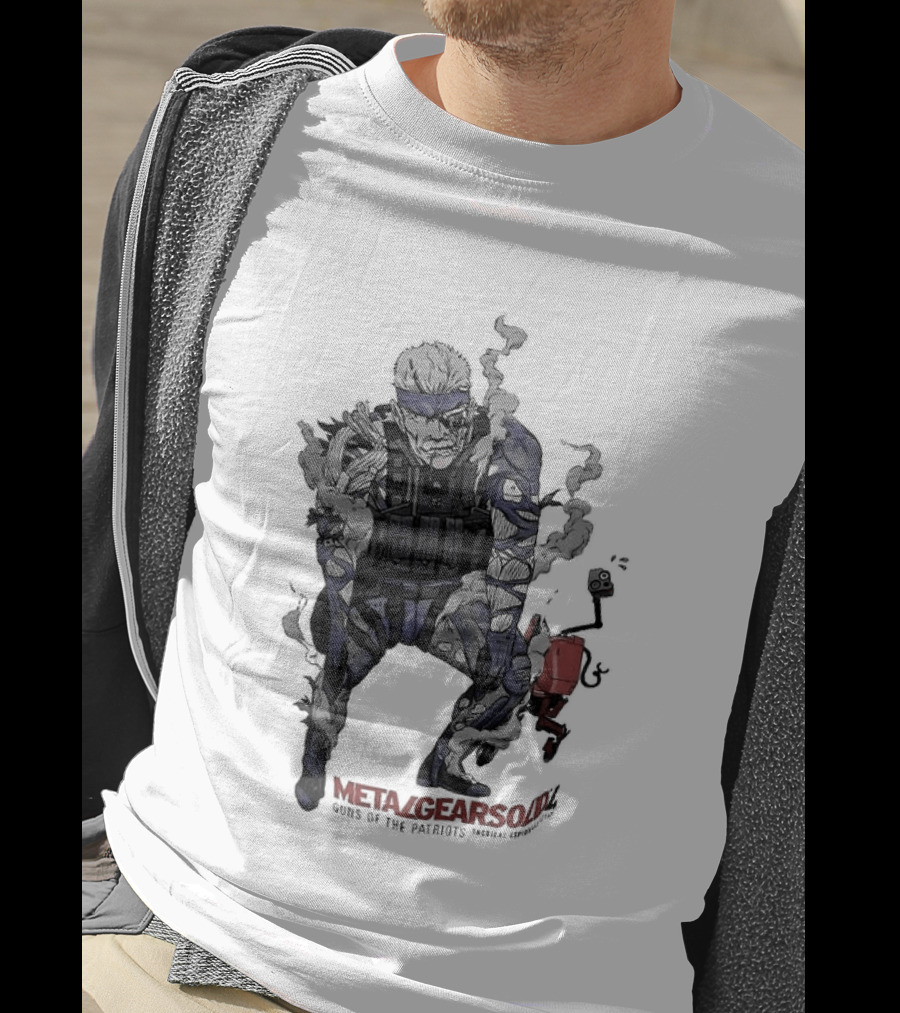 Metal Gear Solid 4 Guns Of The Patriots Tactical Espionage Action T-Shirt