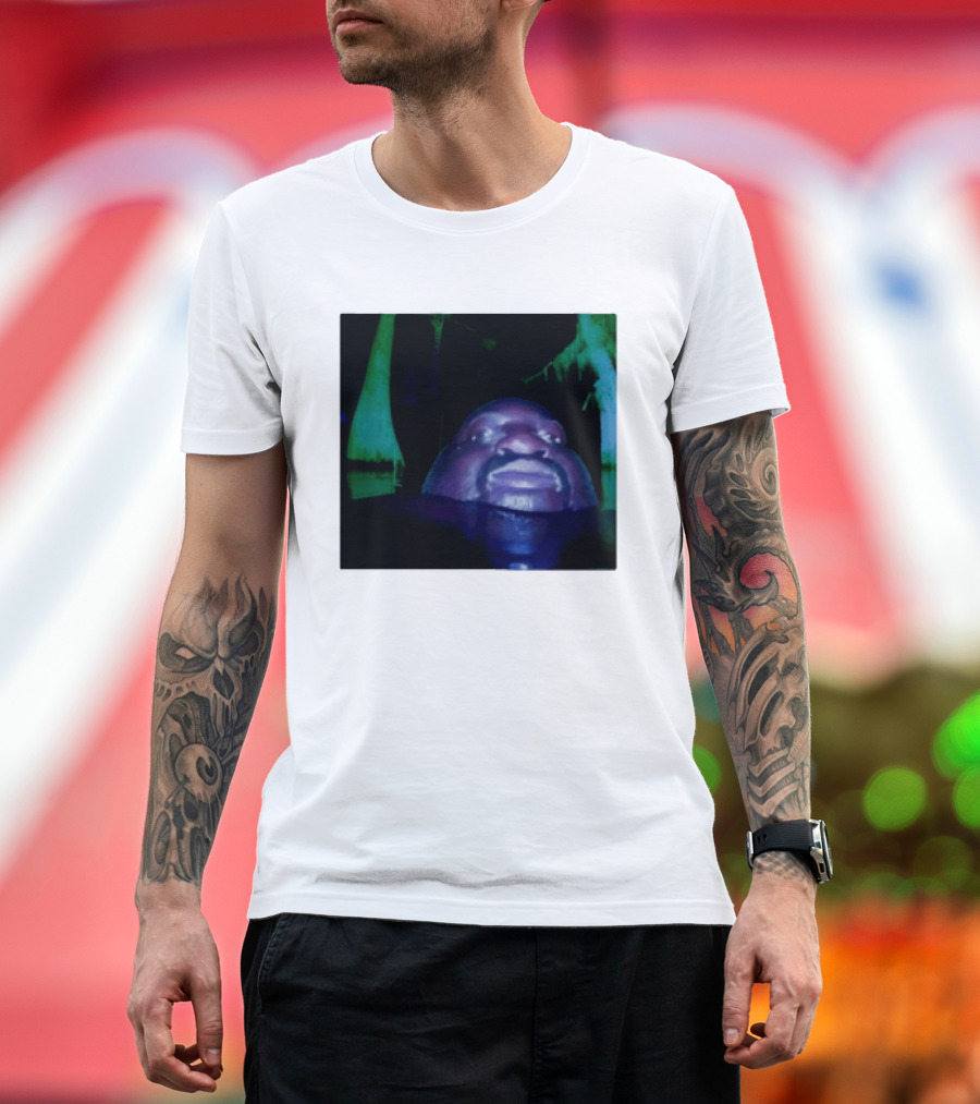 Shaquille O'Neal Meme Head Emerging From Swamp T-Shirt