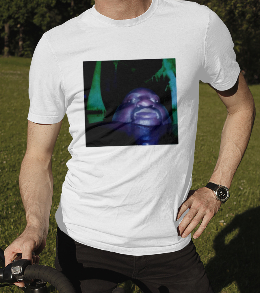 Shaquille O'Neal Meme Head Emerging From Swamp T-Shirt