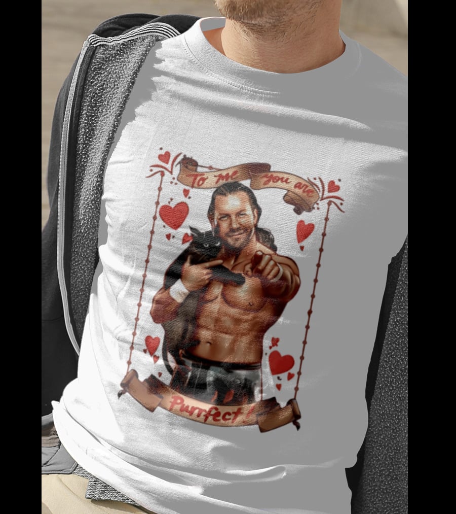 To Me You Are Purrfect Kenny Omega Valentine's Day Series T-Shirt