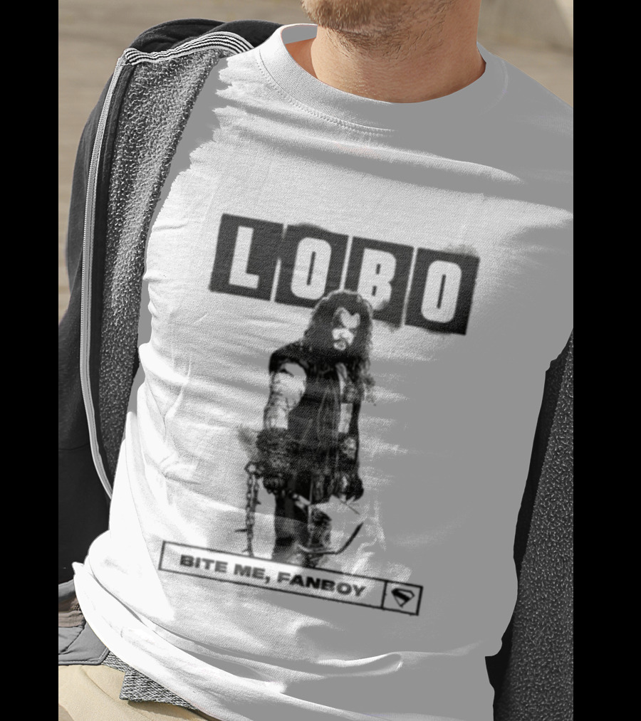 Lobo Bite Me Fanboy DC Comics Superhero T-Shirt