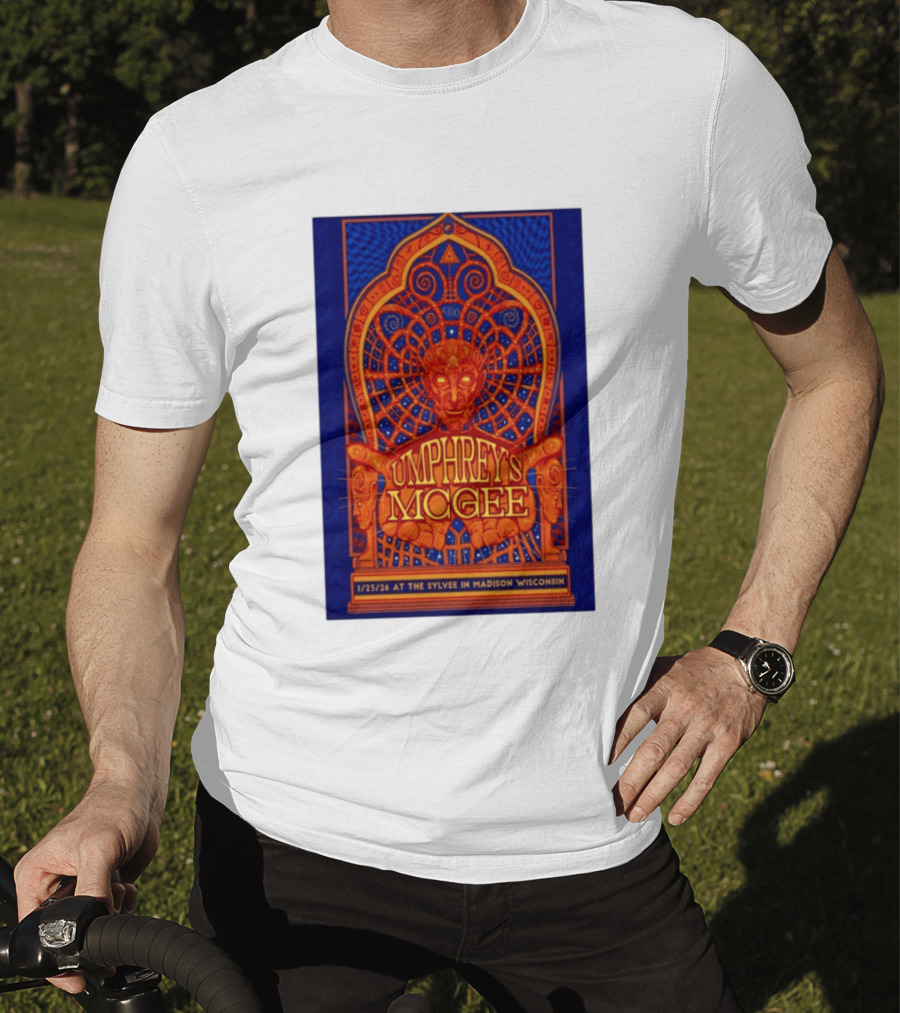 Umphrey's McGee Madison WI The Sylvee Jan 23 2026 Psychedelic T-Shirt