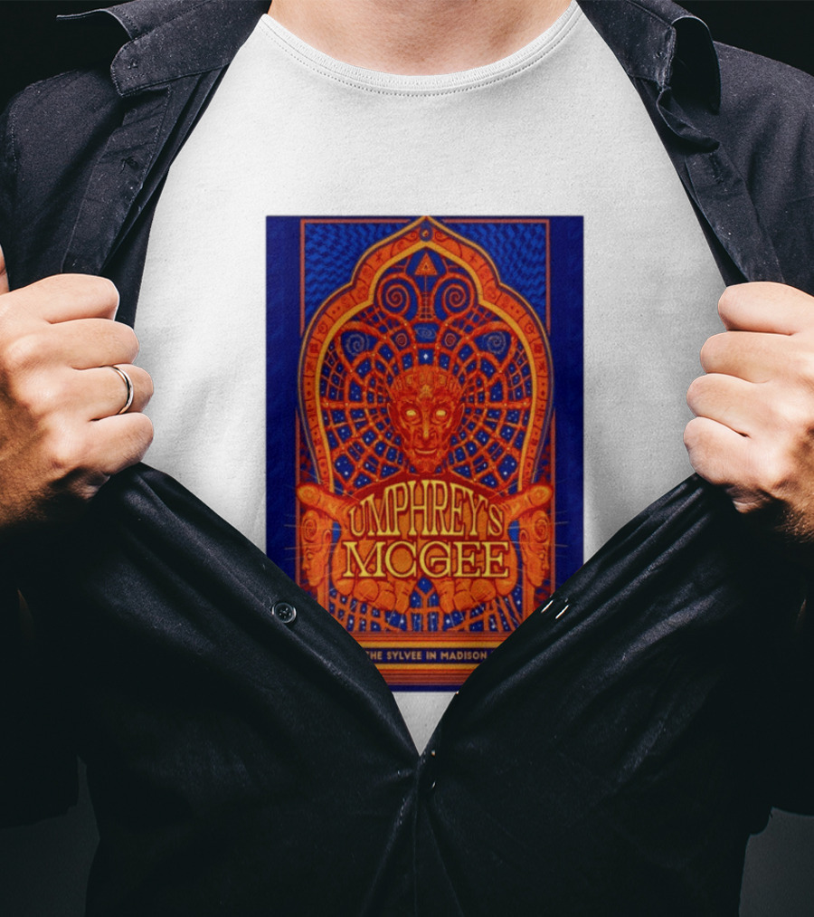 Umphrey's McGee Madison WI The Sylvee Jan 23 2026 Psychedelic T-Shirt