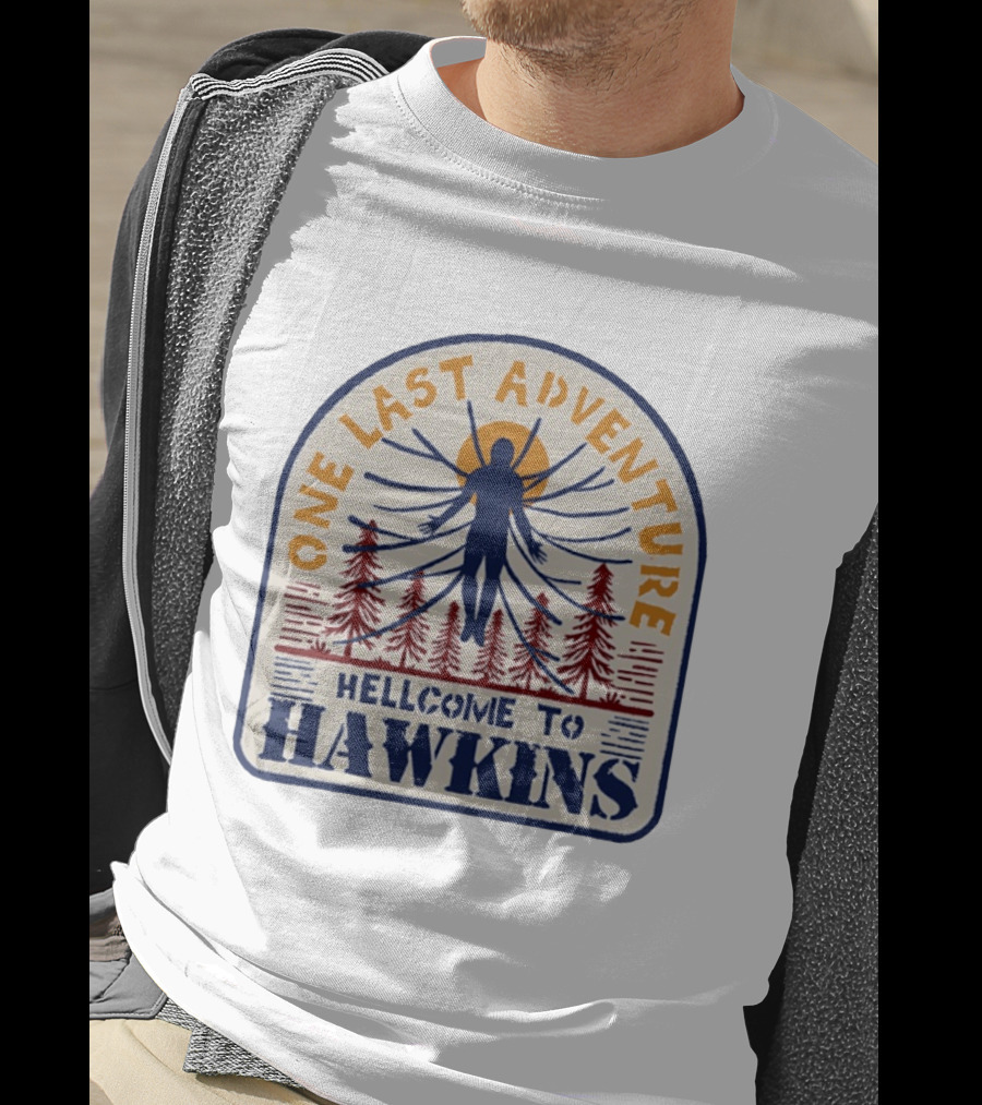 One Last Adventure Hellcome To Hawkins Stranger Things T-Shirt
