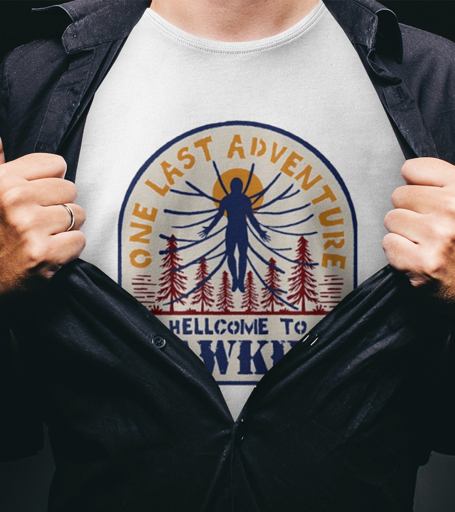 One Last Adventure Hellcome To Hawkins Stranger Things T-Shirt