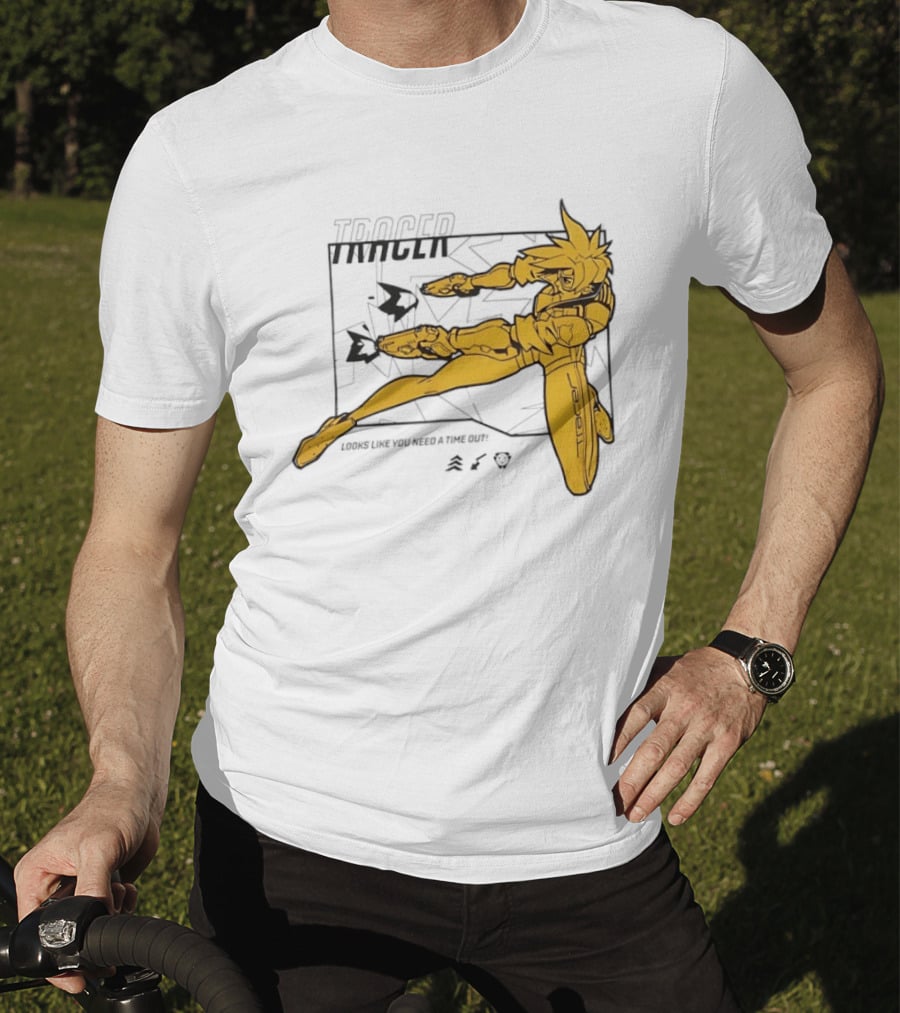 Tracer Over Looks Like You Need A Time Out T-Shirt