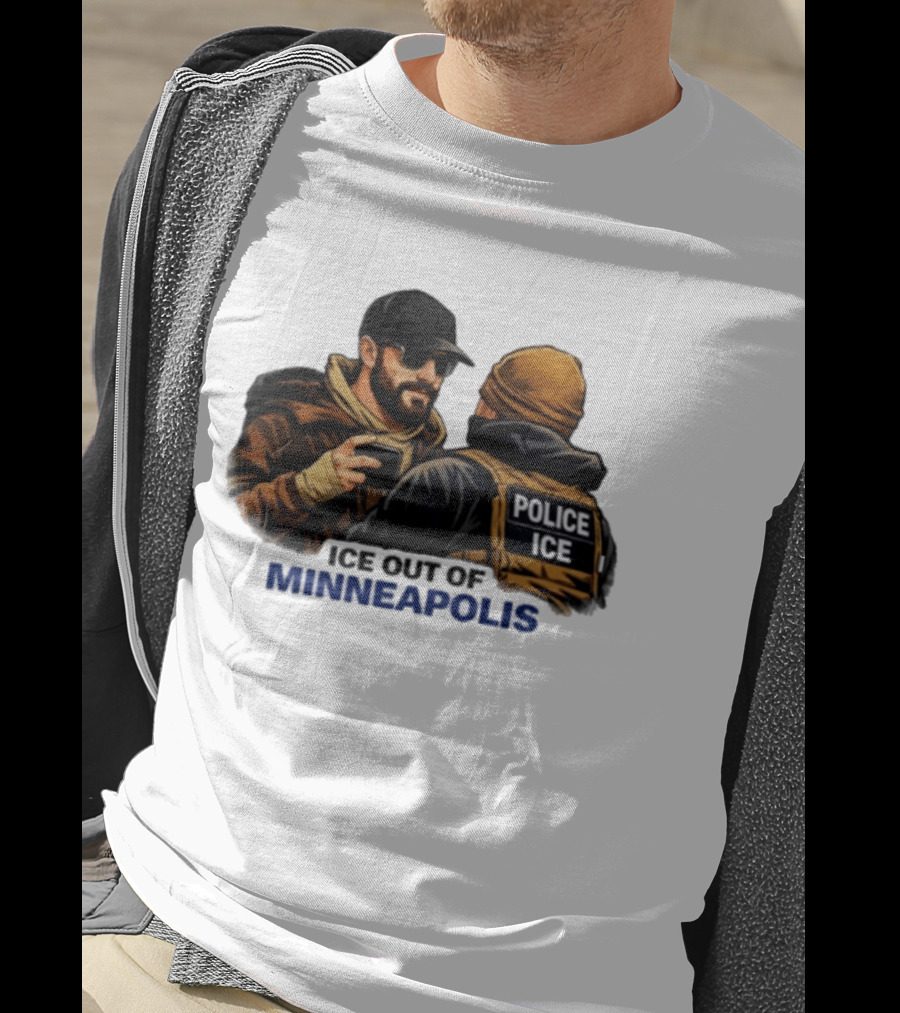 Justice For Alex Pretti Ice Out Of Minneapolis T-Shirt