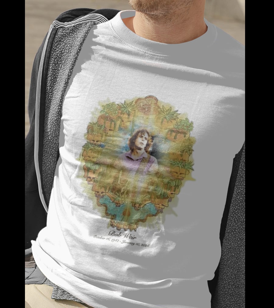 RIP Bob Weir Rest In Peace I Was Gifted With A Life That Was Full Of Adventure October 16 1947 To January 10 2026 T-Shirt
