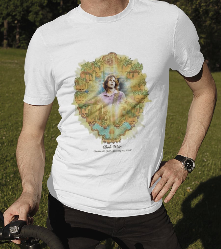 RIP Bob Weir Rest In Peace I Was Gifted With A Life That Was Full Of Adventure October 16 1947 To January 10 2026 T-Shirt