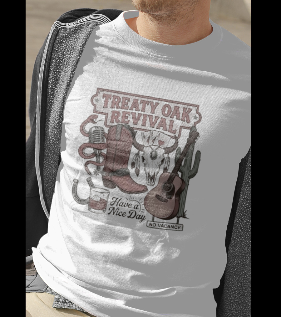 Treaty Oak Revival Western Cowboy Music New Day T-Shirt