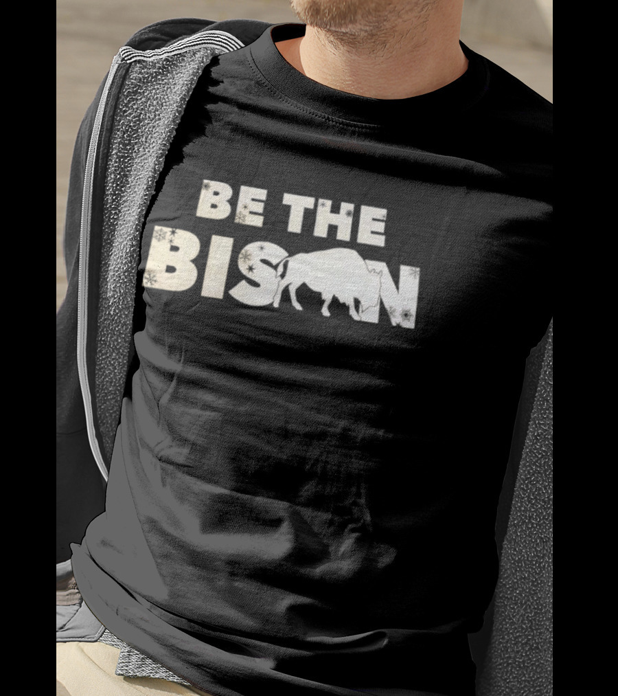 Be The Bison Christmas T-Shirt
