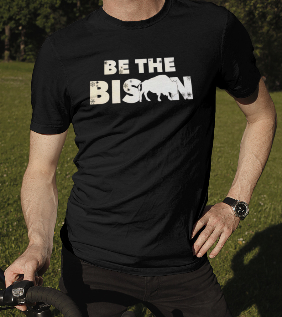 Be The Bison Christmas T-Shirt