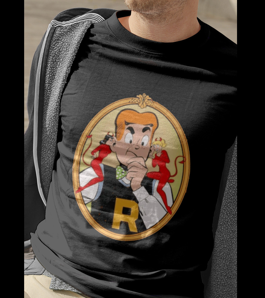 Betty And Veronica Devils Archie Comics Vintage Cartoon Characters T-Shirt