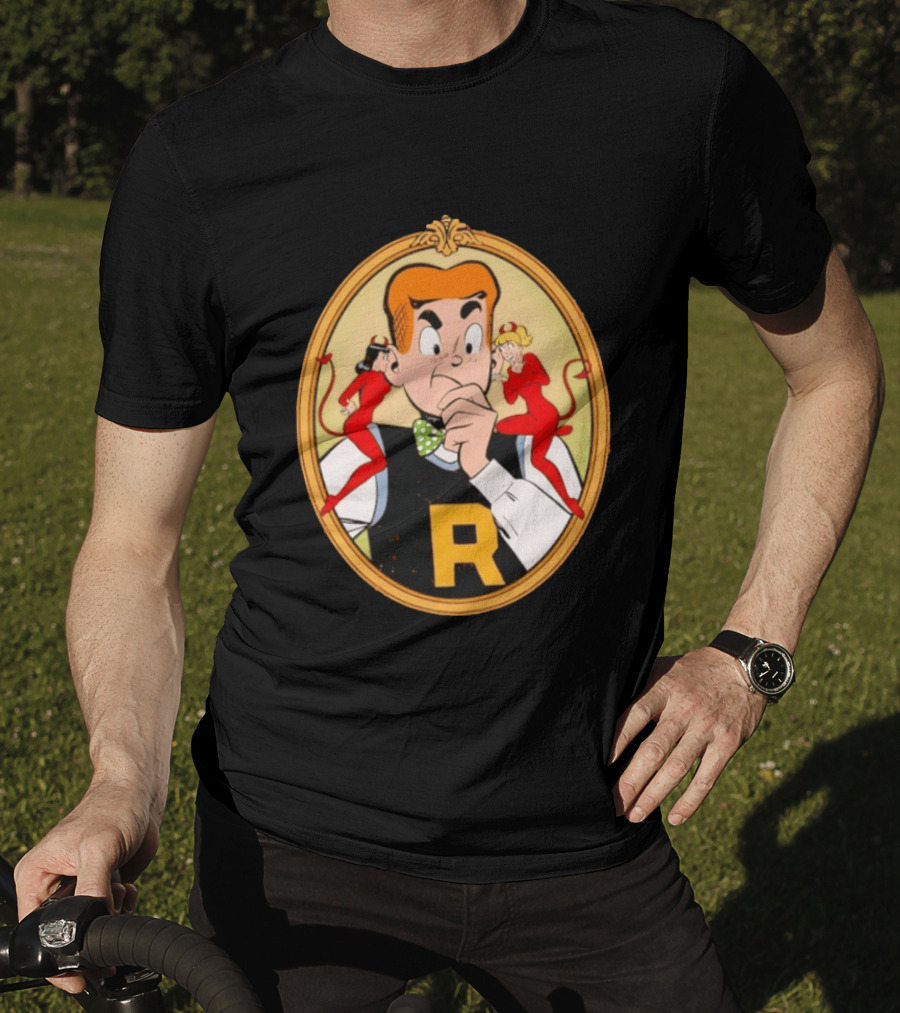 Betty And Veronica Devils Archie Comics Vintage Cartoon Characters T-Shirt
