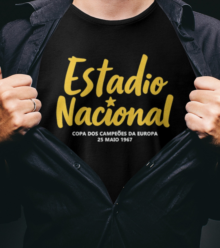 Celtic FC Estadio Nacional Copa Dos Campeoes Da Europa 25 Maio 1967 T-Shirt
