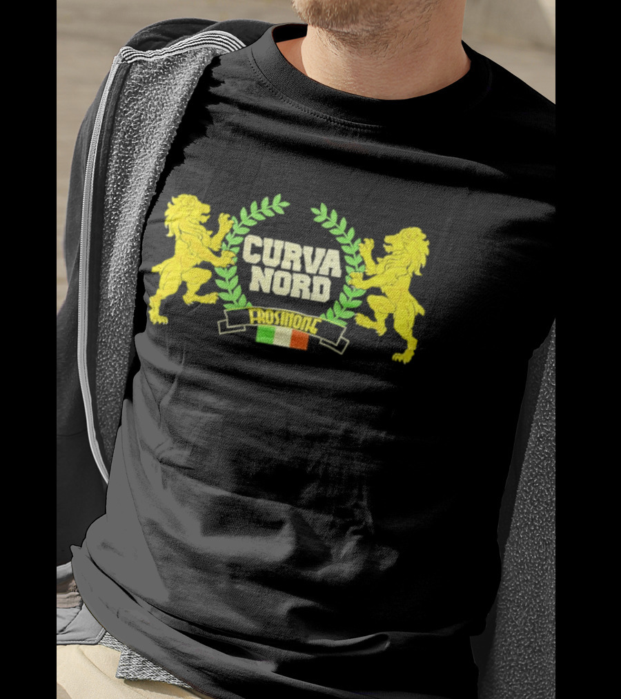 Curva Nord Frosinone Italy Flag Lions T-Shirt