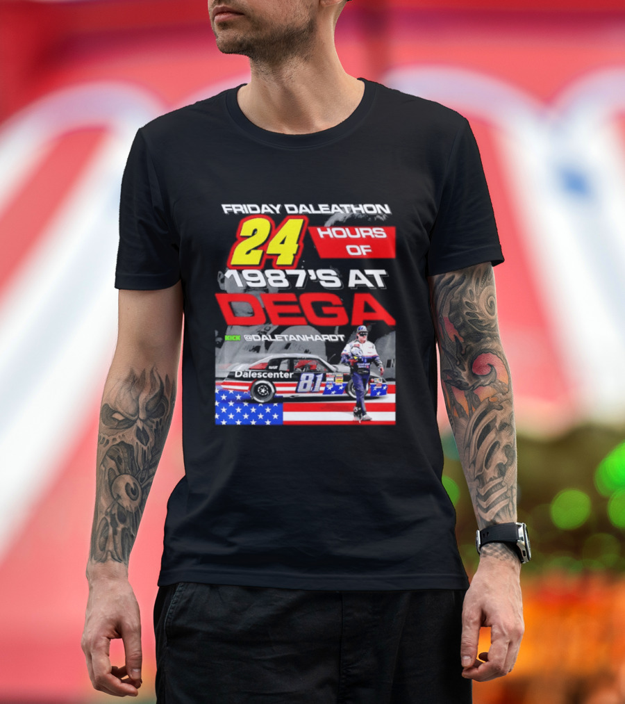Friday Daleathon 24 Hours Of 1987's Race At Dega @DaleTanhardt 81 T-Shirt