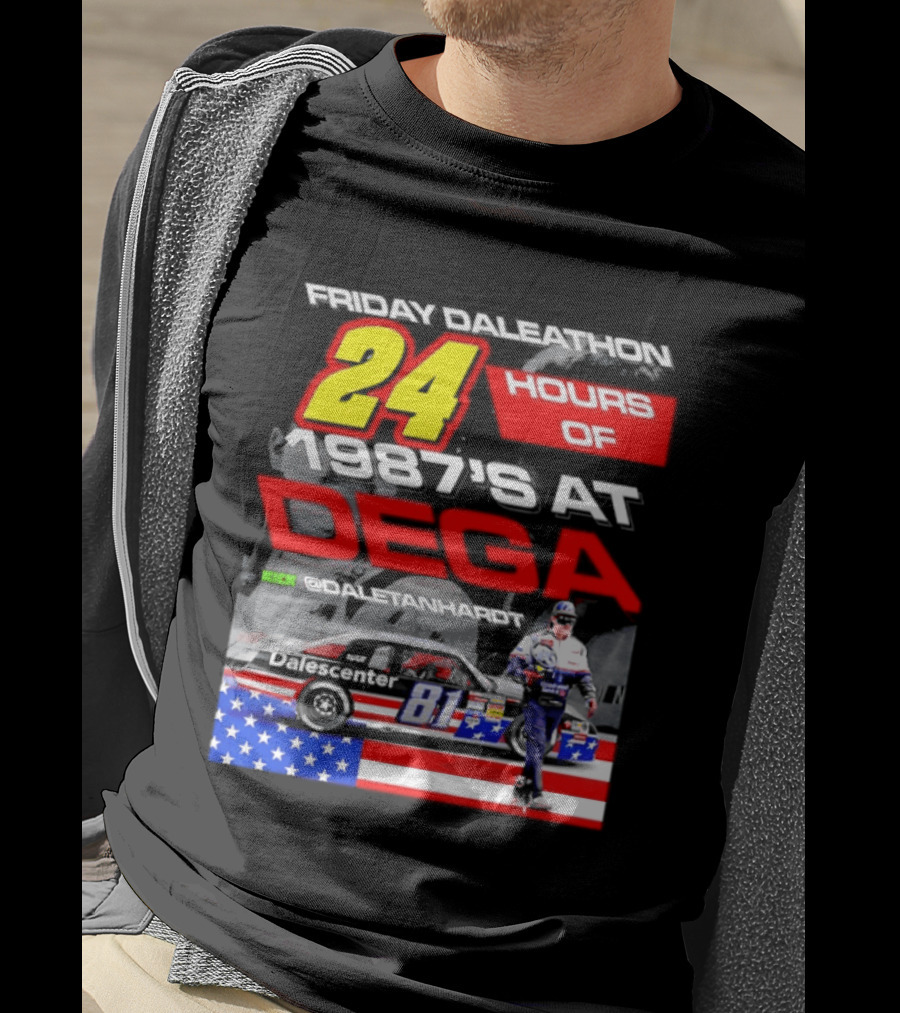 Friday Daleathon 24 Hours Of 1987's Race At Dega @DaleTanhardt 81 T-Shirt
