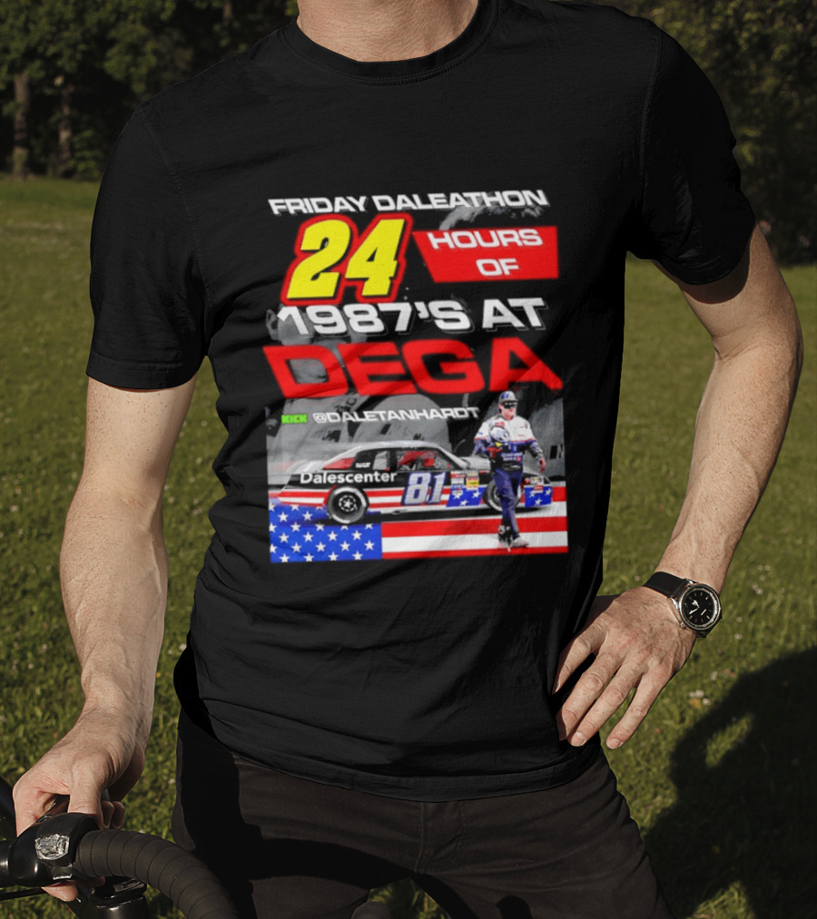 Friday Daleathon 24 Hours Of 1987's Race At Dega @DaleTanhardt 81 T-Shirt