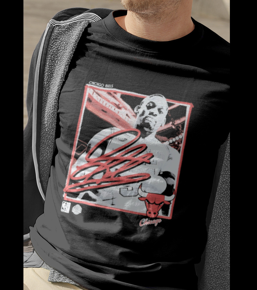 Dennis Rodman Chicago Bulls Basketball T-Shirt