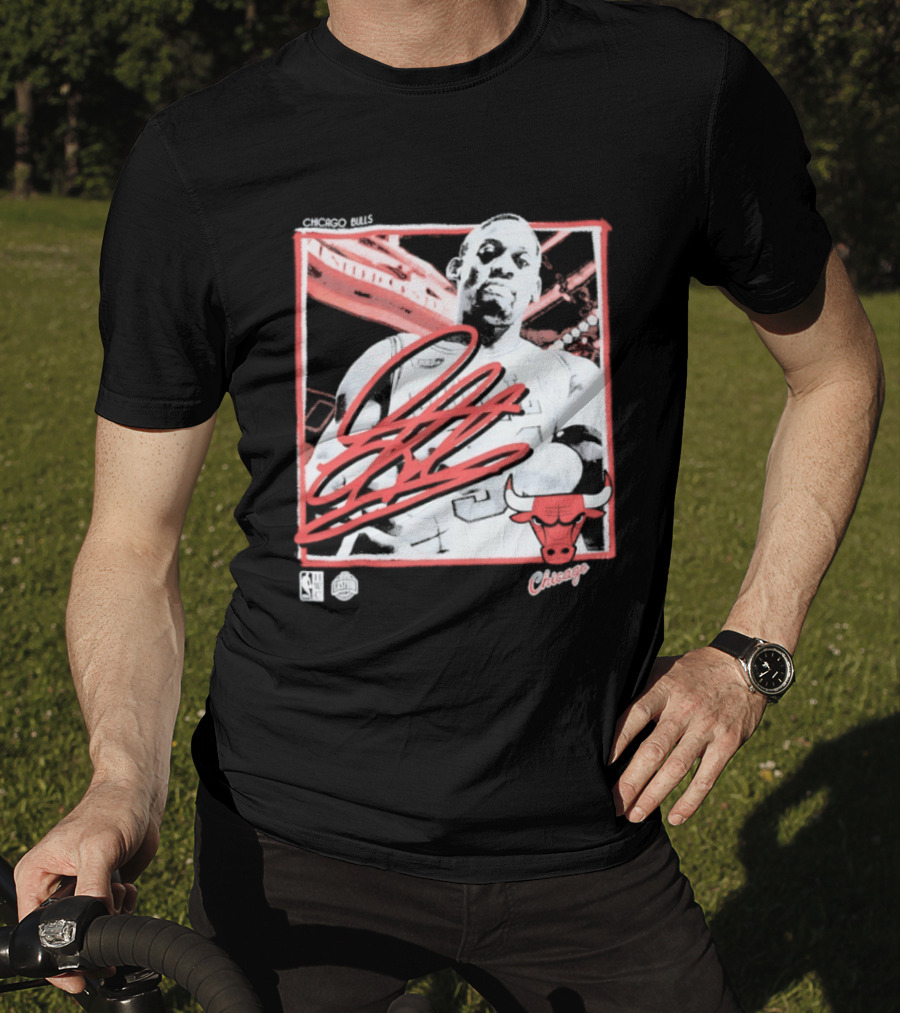 Dennis Rodman Chicago Bulls Basketball T-Shirt