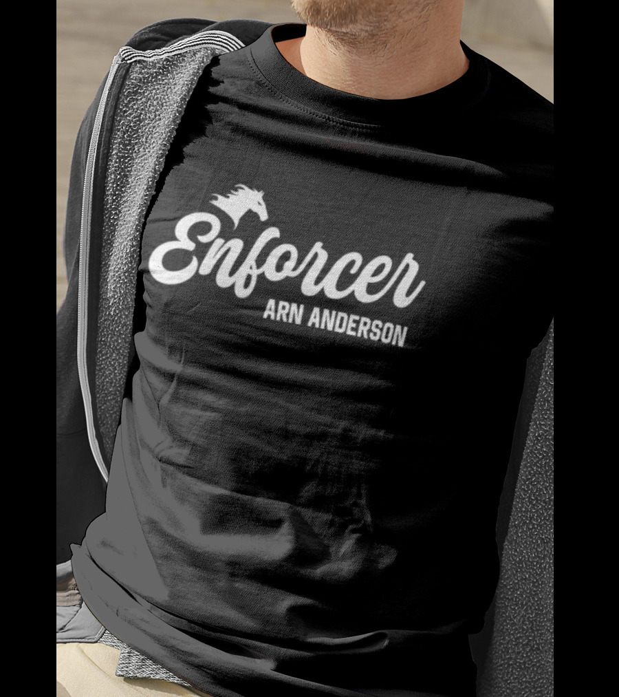 Enforcer Arn Anderson Horse Head T-Shirt