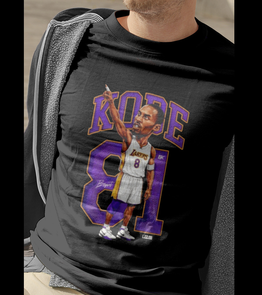 Kobe Bryant Lakers 81 Points Mamba T-Shirt