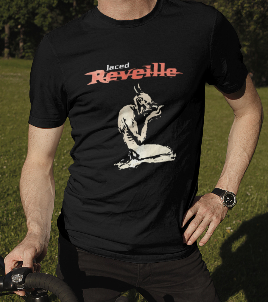 Laced Reveille Devil Figure Image T-Shirt
