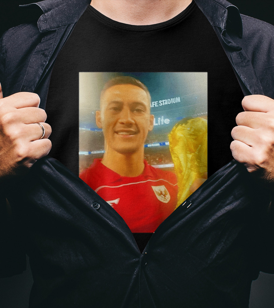 Life Stadium Álex Grimaldo Bundesliga Trophy Event Image T-Shirt